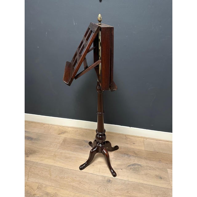 Music Stand in Mahogany For Sale - Image 6 of 14