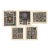 Decorative Arts • Germany • 1914 Set of Five Oskar Haebler Pochoir Design Plates Ex–marshall Field & Co. For Sale