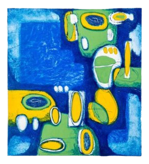 Hans Heijman, Reis in de Binnenwereld, Limited Edition Etching, Framed