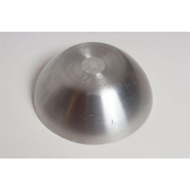 Set of Twelve Small Danish Modern Enamel and Brushed Aluminum Snack Bowls For Sale - Image 17 of 18