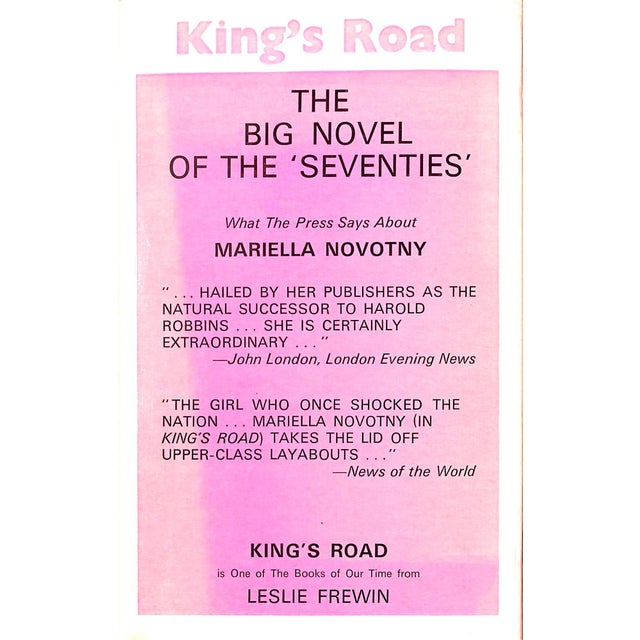 "King's Road" 1971 Novotny, Mariella For Sale - Image 4 of 4