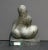 Mid-Century Modern Seated Woman, Cast Metal Sculpture For Sale - Image 3 of 4