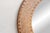 Finely Fern Leaf Inlay Round Mirror For Sale - Image 4 of 8