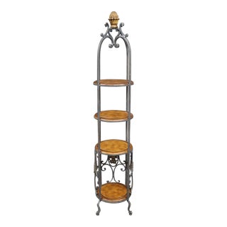 Maitland-Smith Iron Etagere For Sale