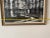 Impressionist Gaston Pierre Original Oil on Canvas Paris Cityscape Painting Framed 41" X 41" Mint Condition Mid 20th Century For Sale - Image 3 of 11