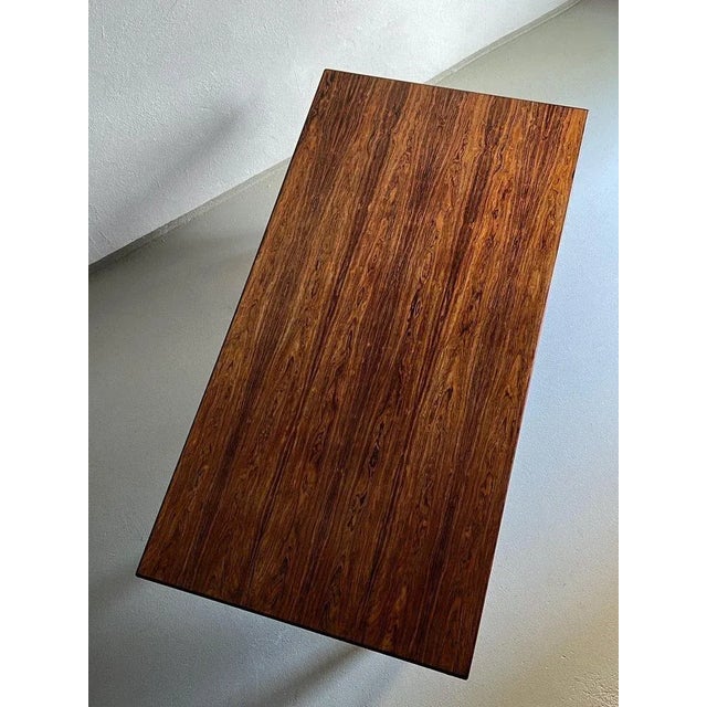 Rosewood Coffee Table by Nanna Ditzel for Søren Willadsen | Denmark | 1950s For Sale - Image 9 of 13