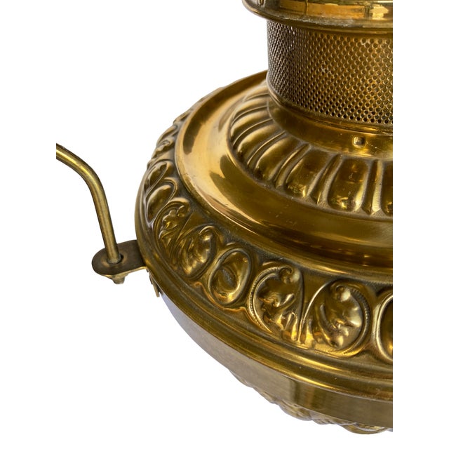Victorian Antique Rochester Brass Hanging Lantern For Sale - Image 3 of 14