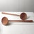 Here's a pair of Danish Modern salad spoons designed by Nissen, Denmark. These sculptural beauties would make a very nice...