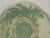 Just in this beautiful French Majolica Green and off-white Artichoke Plate, Gien 20th. C. Very good vintage condition,...