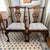 Set of 8 Antique Chippendale Chairs With Fortuny Upholstery For Sale - Image 14 of 16