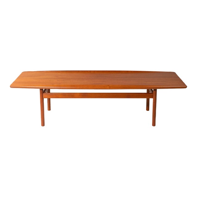 1960s Grete Jalk Teak Coffee Table For Sale