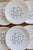 Mid-Century Modern Vintage Earthenware Dinner Plates with Marie-Claire Pattern from Gien, 1950s, Set of 6 For Sale - Image 3 of 8