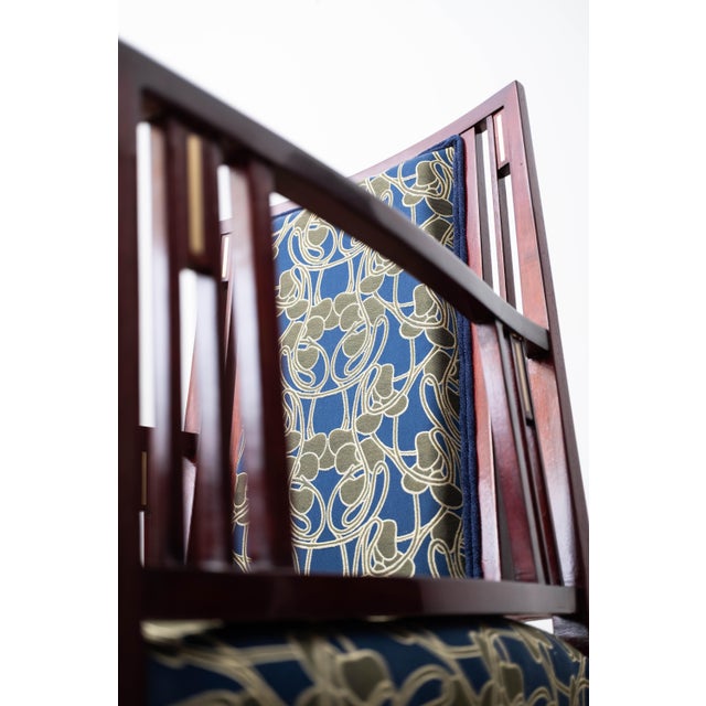 Viennese Secessionist Armchairs and Chairs by Max Benirschke / School of Prof. Josef Hoffmann, 1903, Set of 4 For Sale - Image 18 of 18