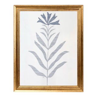 Haley Mathewes Delft Bloom Botanical Collage I For Sale