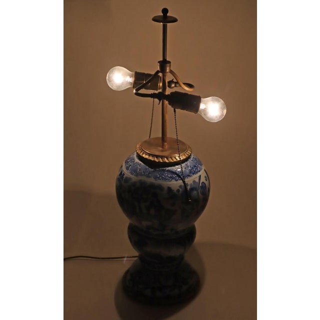 Asian Style Table Lamp by Gerhard Wolbeer, Berlin, Early 18th Century For Sale - Image 11 of 14