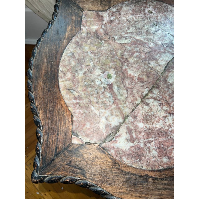 Late 19th Century Chinese Rosewood Carved Plant Stand or Side Table For Sale - Image 12 of 12