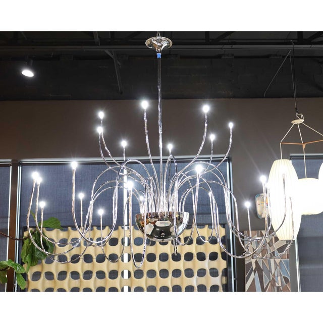 Metal Florian Schulz "Mesa 24" Chandelier For Sale - Image 7 of 8