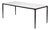 Modern Iron and Marble Dining Table For Sale
