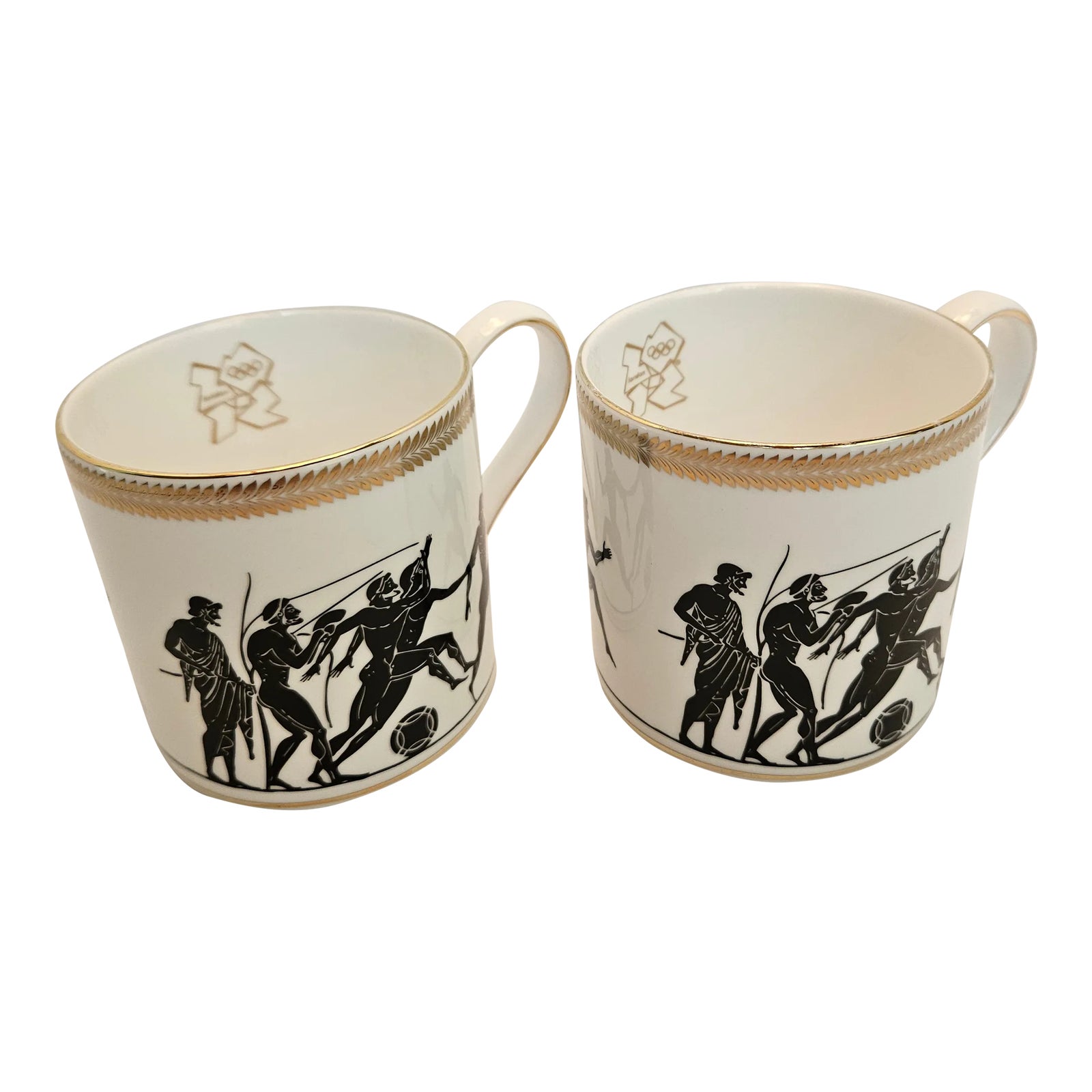 Wedgewood Official Mugs From 2012 London Olympics, Made in England