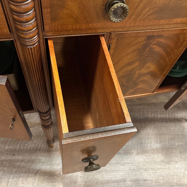 Late 19th, Early 20th Century Landstrom Mahogany Sideboard For Sale - Image 12 of 12