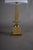 Brass Corn Table Lamp with White Pleated Shade, 1970s For Sale - Image 13 of 14
