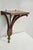 Late 20th Century Regency Style Mahogany Plume Prince of Wales Carved Wall Mount Bracket Shelf For Sale - Image 4 of 13