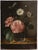 C. Leroy, Floral Still Life with Camellia and Daisies, Oil on Canvas For Sale - Image 8 of 14