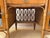 Art Nouveau Ladies Writing Desk in Oak and Rattan with Vitrine Cabinets, 1910 For Sale - Image 3 of 10