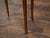 French, 1900s, Walnut Side Table with Carved Tray Top and Four Small Drawers For Sale - Image 4 of 12