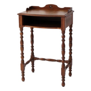 Colonial Revival Telephone Table Circa 1940s For Sale