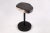 The top of this modern accent side table is made of one slice of organic petrified wood, hand polished to show its...