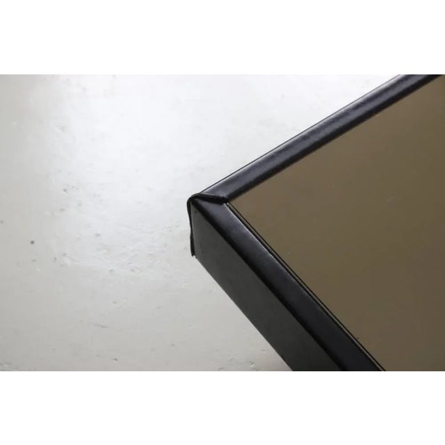 1970s Leather Wrapped Coffee Table by Sonja Wasseur, 1977 For Sale - Image 5 of 10