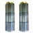 Grey and Light-Blue Murano Glass Tronchi Sconces by Simoeng, Set of 2 For Sale - Image 11 of 11