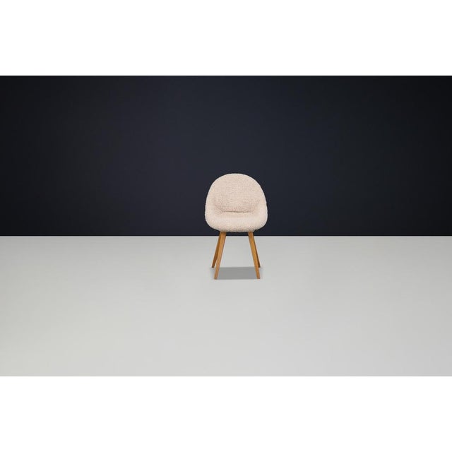 Mid-Century Modern Dining Chairs attributed to Miroslav Navrátil for Vertex, 1960s, Set of 6 For Sale - Image 9 of 10