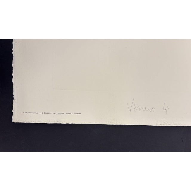 Salvador Dali "Dahlia (Fingers)" Etching, 1972 For Sale - Image 12 of 12
