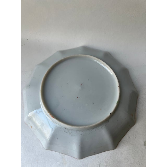 19th Century Chinese Famille Rose Medallion Eggshell Porcelain Cup & Saucer Set- 2 Pieces For Sale - Image 11 of 13