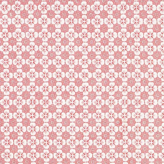 Boho Chic Schumacher X Mark D. Sikes Palisades Floret in Pink Fabric For Sale - Image 3 of 3