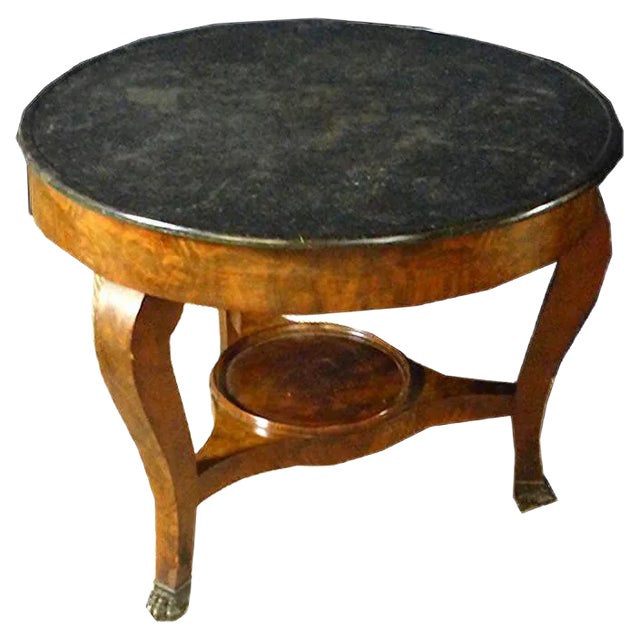 Antique Mahogany Salon Pedestal For Sale