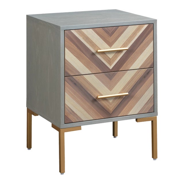 Quinn Gray Side Table For Sale