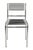 Set of 4 Mid Century Rene Herbst Sandow Cord and Chrome Armchairs For Sale - Image 4 of 8