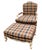 Experience Timeless Comfort With the Highland House French Country Bergère Chair and Ottoman Set. 1970s For Sale - Image 9 of 12