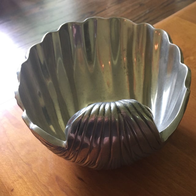 Clam Shell Shaped Decorative Bowl Chairish