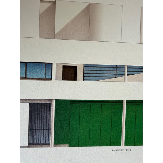 Paper Le Corbusier, Villa Savoye, Print For Sale - Image 7 of 11