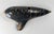 We are selling this great Italian-American black and gold painted terracotta pottery Ocarina. The ocarina has impressed GB...