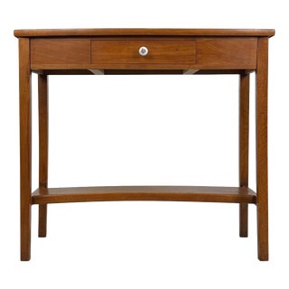 Mid-20th Century Beech Side Table For Sale