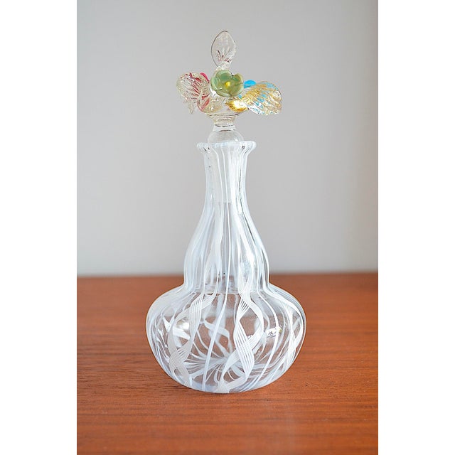Venetian Murano Perfume Bottle, 1950s For Sale - Image 3 of 9