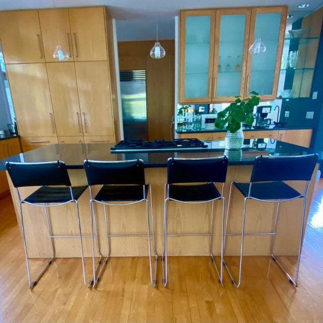 Modern Italian Design Modern Counter Stools From Design Within Reach For Sale - Image 3 of 15