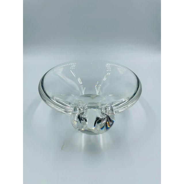 This Steuben Glass Co. bowl features a design that is eternally chic, abstract yet classic. It is perfect as an ashtray or...