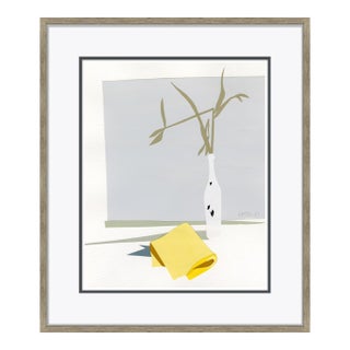 Yellow Napkin by Susan Hable, 24" x 28" For Sale