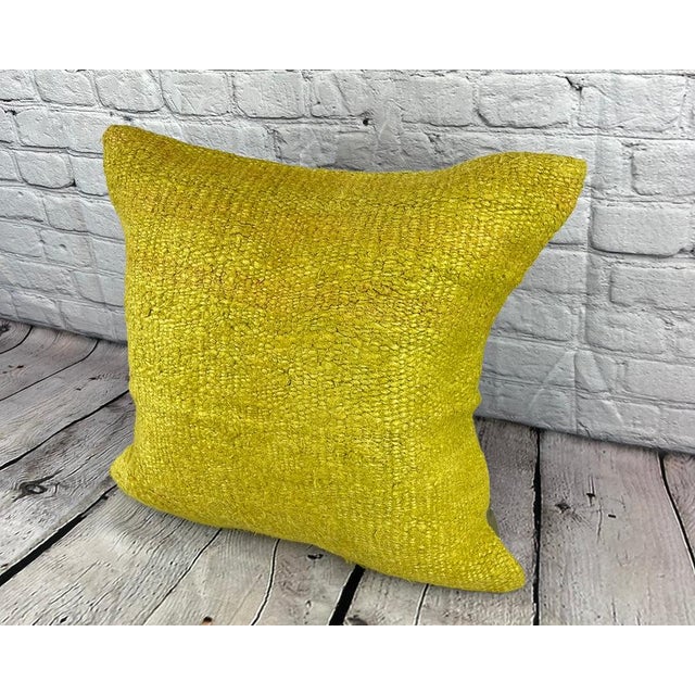 Vintage Pillow Case Turkish Hemp Pillow Decorative Hemp Pillow Dry cleaning only. PILLOW INSERT IS NOT INCLUDED